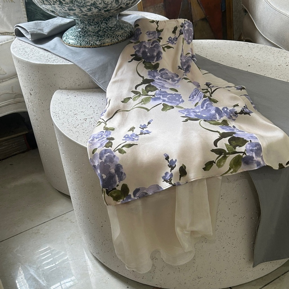 Cami NYC Genoa Silk Midi Skirt XS Moonflower Floral - Picture 5 of 16
